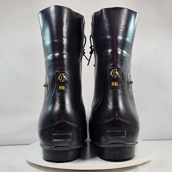 Bata Mickey Mouse Boots Mens 9R Black Rubber Extreme Cold Weather Military Vapor main image 4